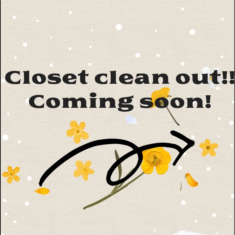 ✨CLOSET CLEANOUT✨